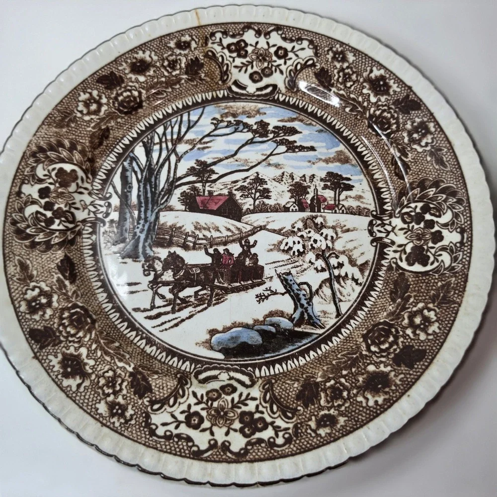 Ideal Ironstone three plates